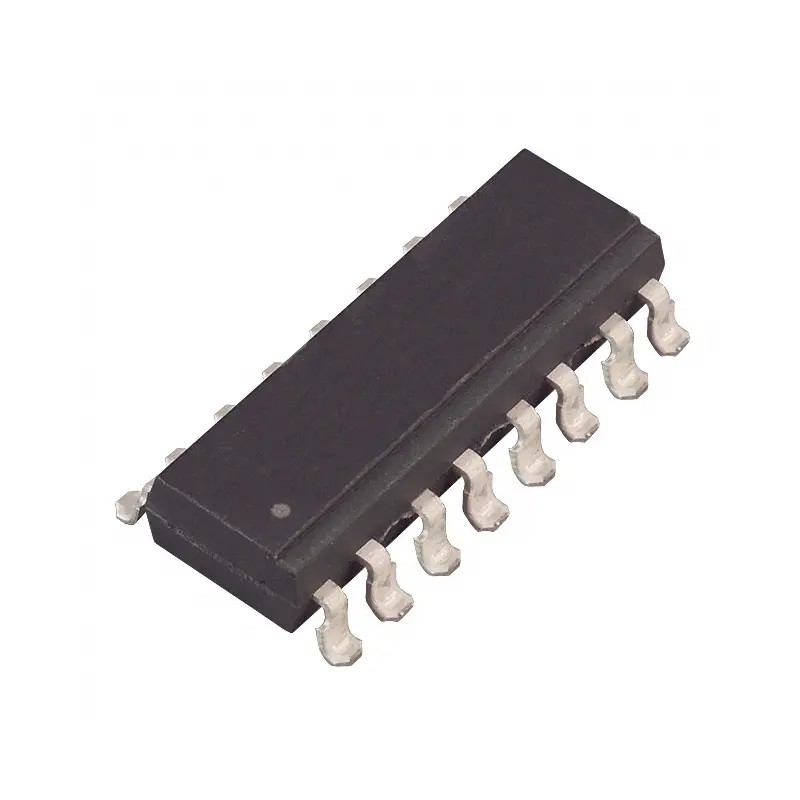 Оптоизолятор 5кВ 4-х канальный транзисторный выход 16-SMD