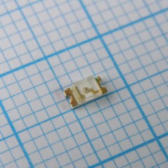 Светодиод smd 3,2х1,6мм/красный/631нм/80мкд/прозрачный/140°