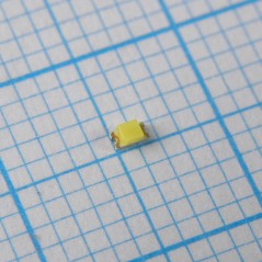 Светодиод smd 1,6х0,8мм/белый/600мкд/7000K/прозрачный/130°