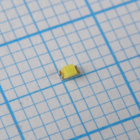 Светодиод smd 1,6х0,8мм/белый/600мкд/7000K/прозрачный/130°