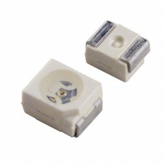 Светодиод smd 3,2х2,8мм/красный/630нм/4.5-18мкд/прозрачный/120°/2,0в/2мА