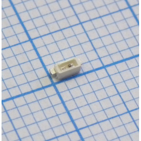 Светодиод smd 3х1.1мм/желтый/587нм/90-224мкд/прозрачный/120°/угловой