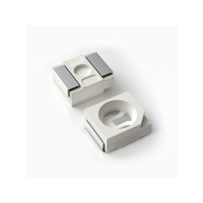 Светодиод smd 3,5х2,8мм/белый/2200мкд/прозрачный/120°