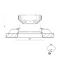 Корпус светильника COMBO-42-BL IP20 потолочн. встраив. наклон. черн. SWG PRO 00-00004183