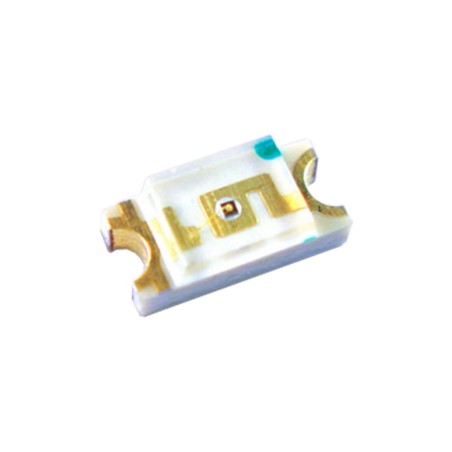 Светодиод smd 1,6х0,8мм/желтый/590нм/120мкд/прозрачный/130°