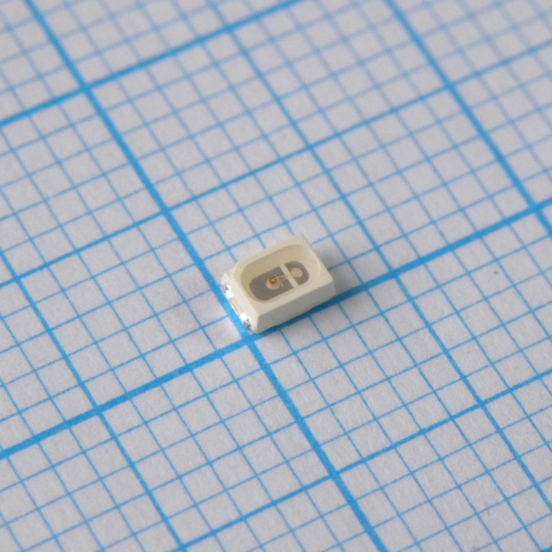 Светодиод smd 3х2мм/зеленый/568нм/12-20мкд/прозрачный/125°