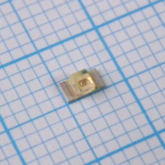 Светодиод smd 3,2х1,6мм/желтый/590нм/80-150мкд/прозрачный/140°