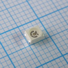 Светодиод smd 3,5х2,8мм/синий/470нм/80-150мкд/прозрачный/120°