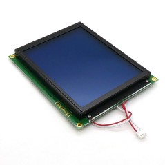 ЖКИ графич, 320 x 240, STN Синий Negative/Transmis, подсв. LED Белая, интерфейс Intel 8080, VDD - 5V, 12 o'cl, -20...+70C, термо