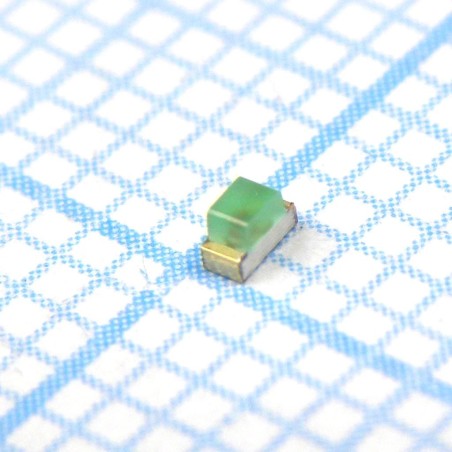 Светодиод smd 1,6х0,8мм/зеленый/568нм/4-15мкд/120°