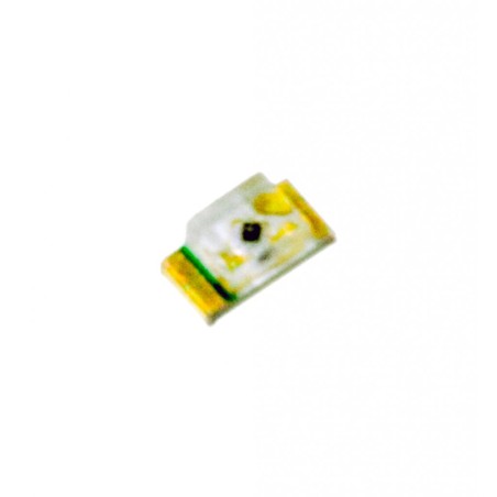 Светодиод smd 1,6х0,8мм/желтый/588нм/50-75мкд/прозрачный/130°