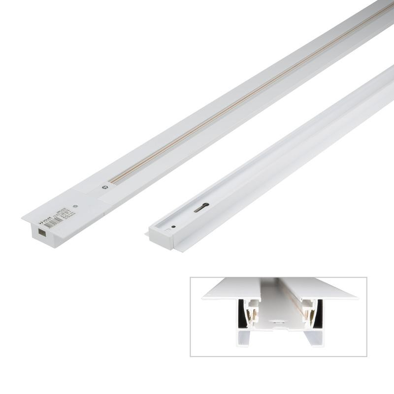 Шинопровод осветительный однофазный L3000 UBX-Q123 RS2 WHITE 300 SET01 тип R встраив. с заглушкой и вводом питания бел. Volpe UL Шинопровод осветительный однофазный L3000 UBX-Q123 RS2 WHITE 300 SET01 тип R встраив. с заглушкой и вводом питания бел. Volpe UL