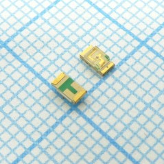 Светодиод smd 3,2х1,6мм/зеленый/570нм/20-50мкд/прозрачный/120°
