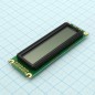 ЖКИ знакосинтезирующий 16x2, STN Серый Позитивный/отражающий без подсветки, размеры 85х30 мм, видимая область 56.2x11.5 мм, пита
