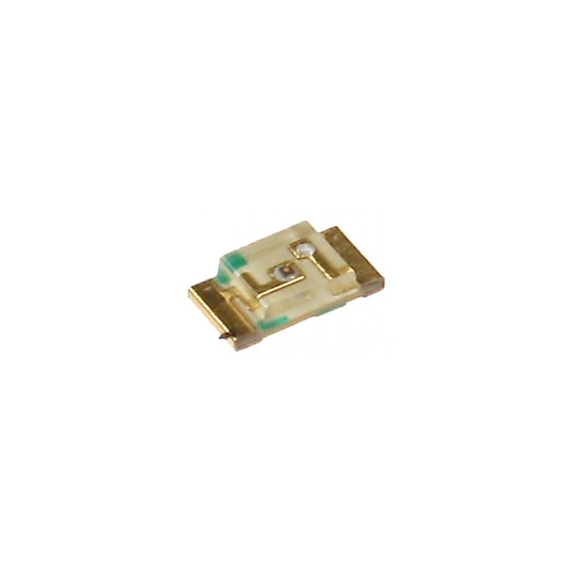 Светодиод smd 3,2х1,6мм/зеленый/568нм/18-70мкд/прозрачный/120°