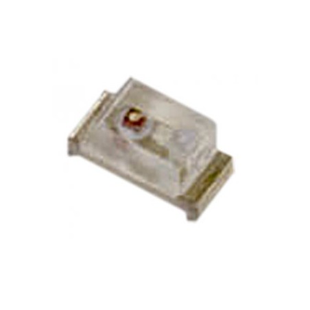 Светодиод smd 1,6х0,8мм/красный/617нм/8-15мкд/прозрачный/150°