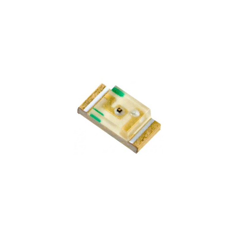 Светодиод smd 3,2х1,6мм/желтый/590нм/30-50мкд/прозрачный/120°