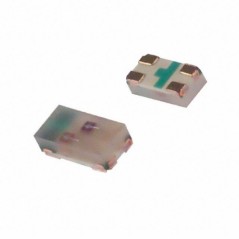 Светодиод smd 1,6х0,8мм/красный/626нм/28.5-90мкд - зеленый/525нм/18-45мкд/прозрачный/120°