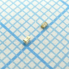 Светодиод smd 1х0,5мм/зеленый/570нм/20-50мкд/прозрачный/120°