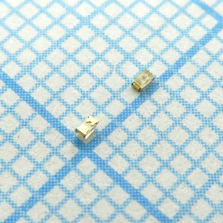 Светодиод smd 1х0,5мм/зеленый/570нм/20-50мкд/прозрачный/120°