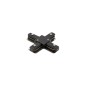 Коннектор "X" для трековых систем черн. DesignLed 00-00003727 Коннектор "X" для трековых систем черн. DesignLed 00-00003727