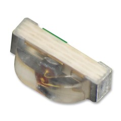 Светодиод smd 2,1х0,6мм/зеленый/525нм/200-400мкд/прозрачный/120°/угловой