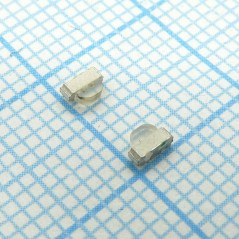 Светодиод smd 3х1мм/красный/630нм/120-300мкд - зеленый/570нм/40-70мкд/прозрачный/140°/угловой