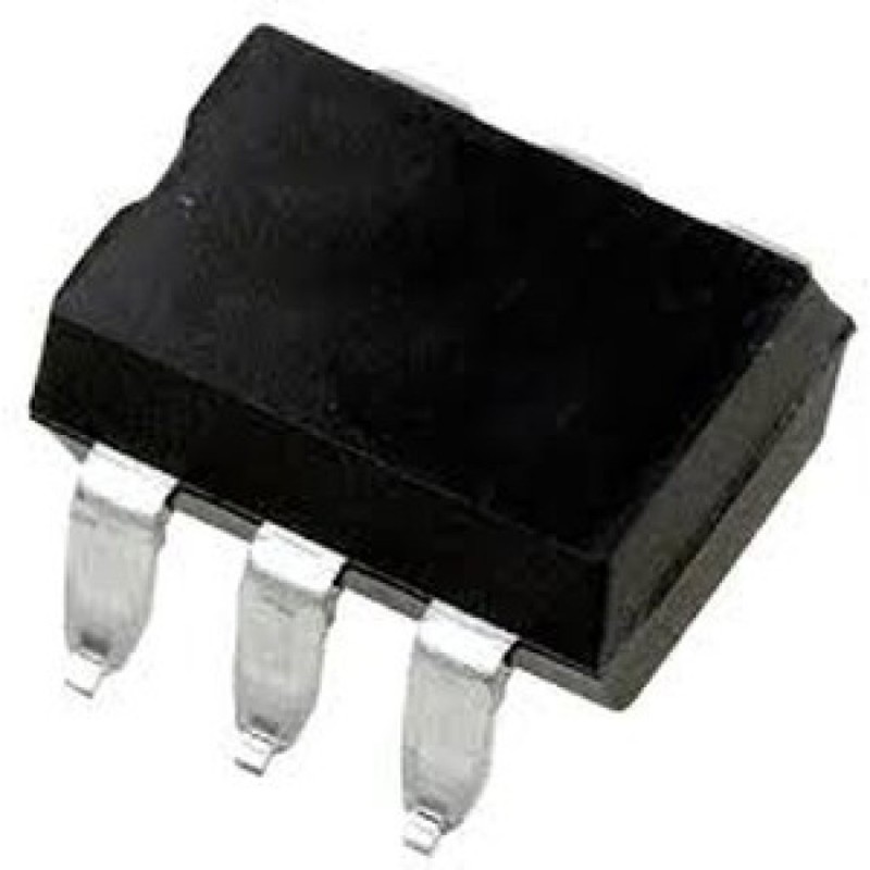 Оптоизолятор 5.3кВ транзисторный выход c выводом базы 6SMD