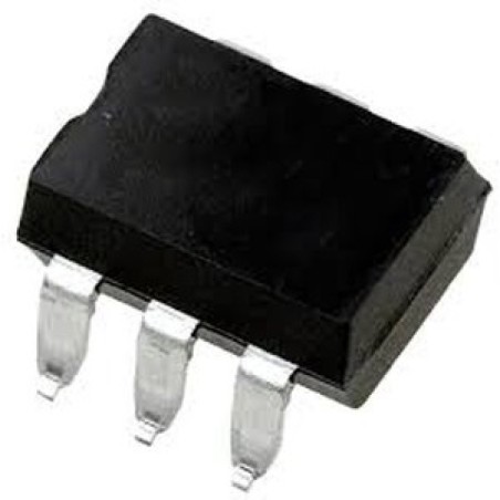 Оптоизолятор 5.3кВ транзисторный выход c выводом базы 6SMD