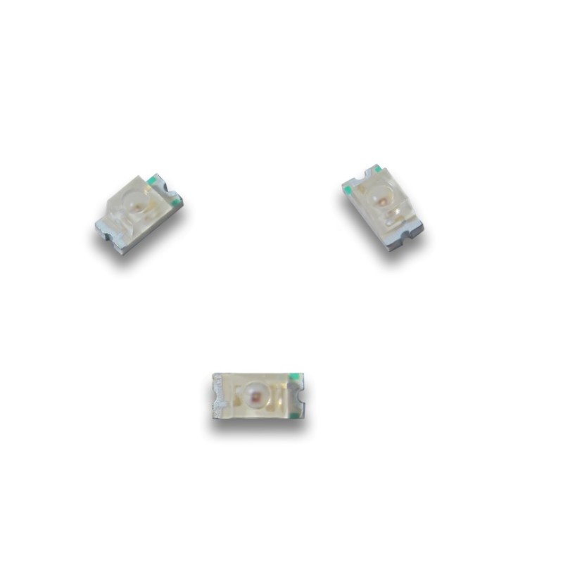 Светодиод smd 3х1,5мм/желтый/590нм/200-350мкд/прозрачный/70°