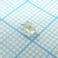 Светодиод smd 2,5х2мм/желтый/590нм/1300-2300мкд/прозрачный/20°