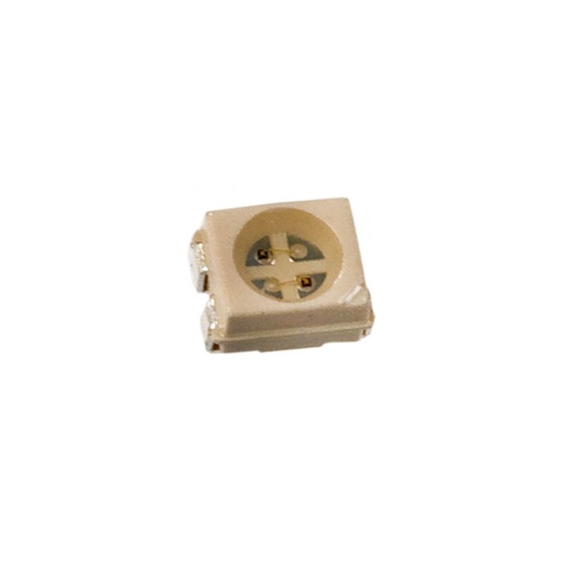 Светодиод smd 3,5х2,8мм/красный/630нм/200-320мкд - желтый/590нм/120-240мкд/прозрачный/120°
