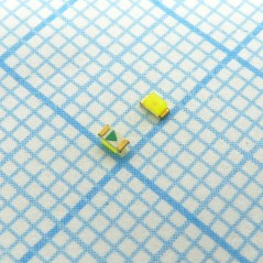 Светодиод smd 1,6х0,8мм/зеленый/568нм/10-40мкд/прозрачный/120°