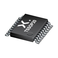 Инвертер сдвоенный четырехвходовой  TSSOP20