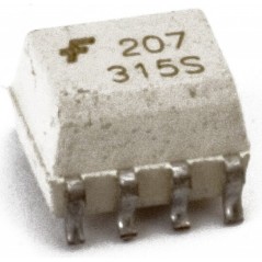 Оптопара транзисторная двухканальная 2.5кВ /30В 0.15A Кус-100%... 0.24Вт -40...+100°C