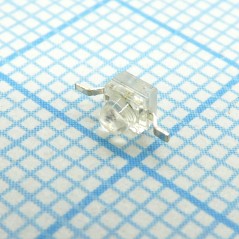 Светодиод smd 2,21х2,21мм/зеленый/568нм/280-600мкд/прозрачный/20°