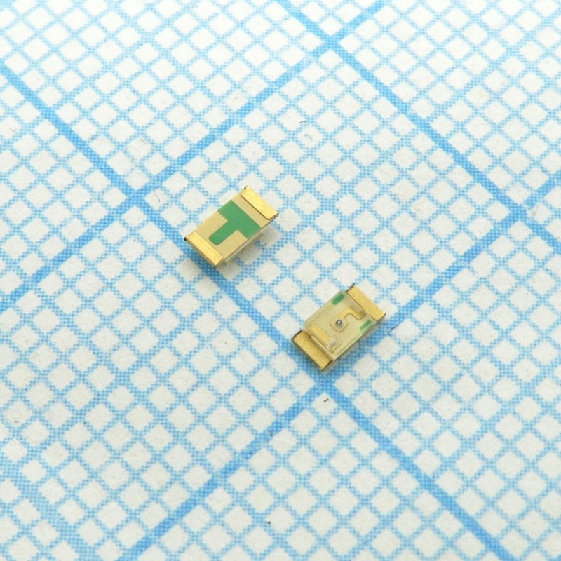 Светодиод smd 3,2х1,6мм/желтый/590нм/36-120мкд/прозрачный/120°