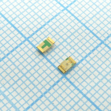 Светодиод smd 3,2х1,6мм/желтый/590нм/36-120мкд/прозрачный/120°