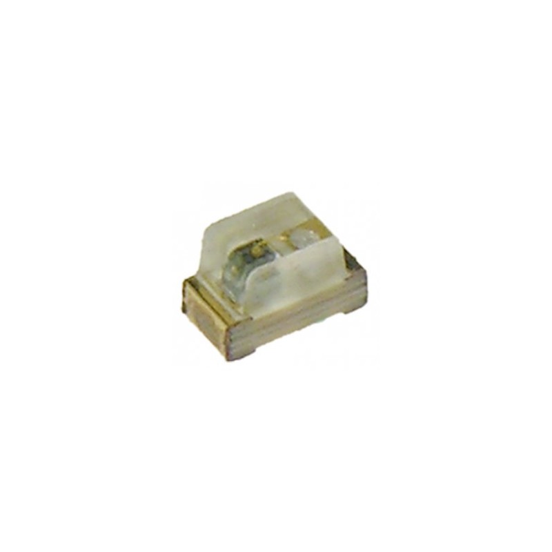 Светодиод smd 1,6х0,8мм/зеленый/525нм/80-120мкд/прозрачный/120°