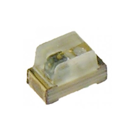 Светодиод smd 1,6х0,8мм/зеленый/525нм/80-120мкд/прозрачный/120°