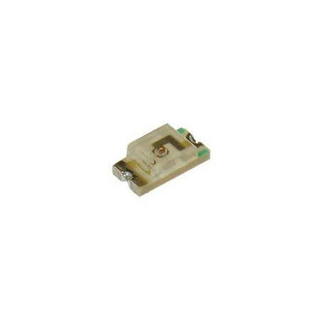 Светодиод smd 3,2х1,6мм/зеленый/568нм/18-70мкд/прозрачный/120°