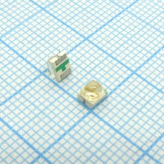 Светодиод smd 3,5х2,8мм/красный/630нм/480-800мкд/прозрачный/70°