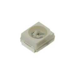 Светодиод smd 3,5х2,8мм/белый/70-150мкд/прозрачный/120°