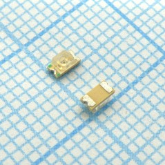 Светодиод smd 3х1,5мм/синий/465нм/480-850мкд/прозрачный/70°