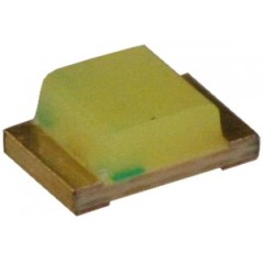 Светодиод smd 2х1,25мм/белый/110-250мкд/желтый флуоресцентный/120°