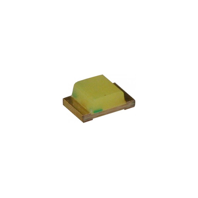 Светодиод smd 2х1,25мм/белый/110-250мкд/желтый флуоресцентный/120°