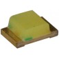 Светодиод smd 2х1,25мм/белый/110-250мкд/желтый флуоресцентный/120°