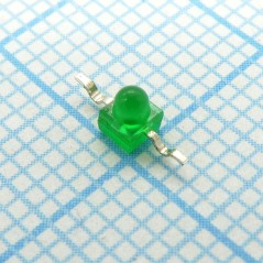 Светодиод smd 2,21х2,21мм/зеленый/568нм/2.6-10мкд/40°
