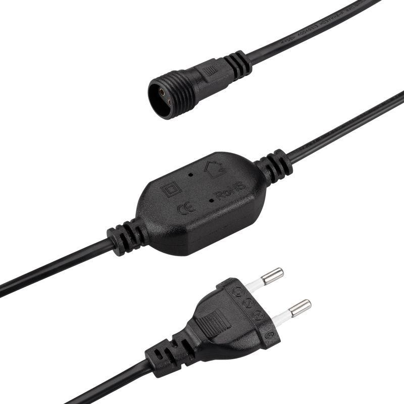 Шнур питания ARD-ICICLE-CLASSIC-1.5M Black (230В 1.6А) Ardecoled 044774