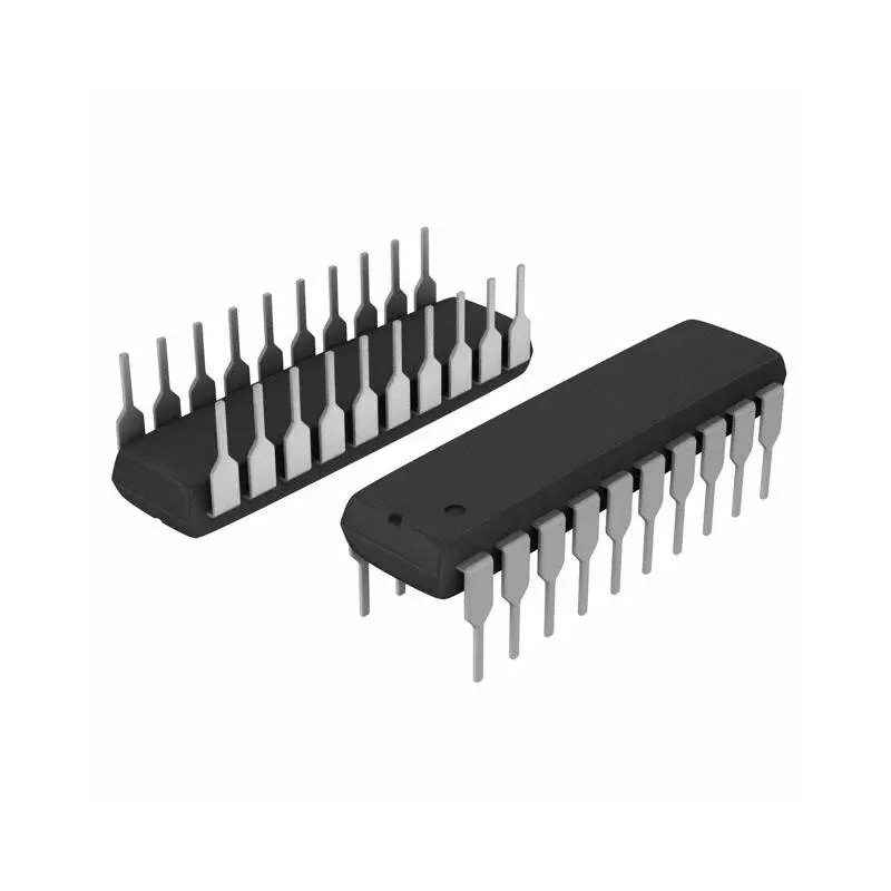 регистр защелка из триггеров D-типа 3 x 8  КМОП кристалл, DIP20